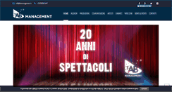 Desktop Screenshot of abmanagement.it